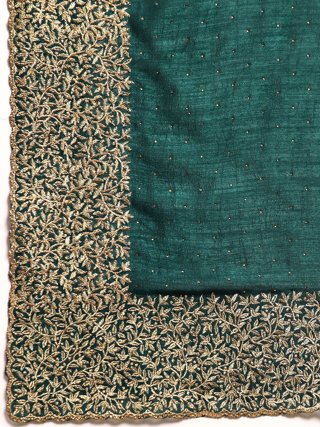 kasee Embellished Zari Saree - Distacart