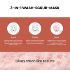 The Skin Story 3 in 1 Multi Action Face Mask, Scrub & Wash