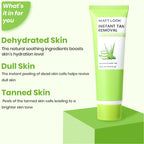 Matt Look Instant Tan Removal With Aloevera & Green Tea