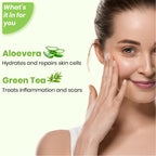 Matt Look Instant Tan Removal With Aloevera & Green Tea