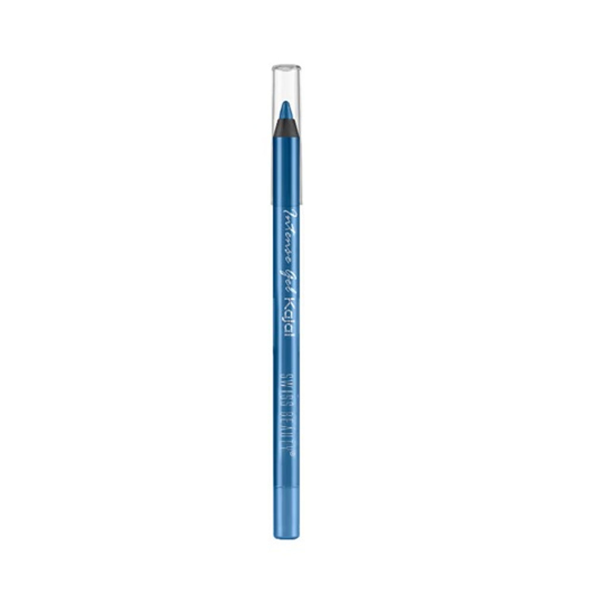 Swiss Beauty Intense Gel Kajal 12-Hour Stay Smudge-Proof with Sharpener - 8904325004427_04electricblue - Distacart