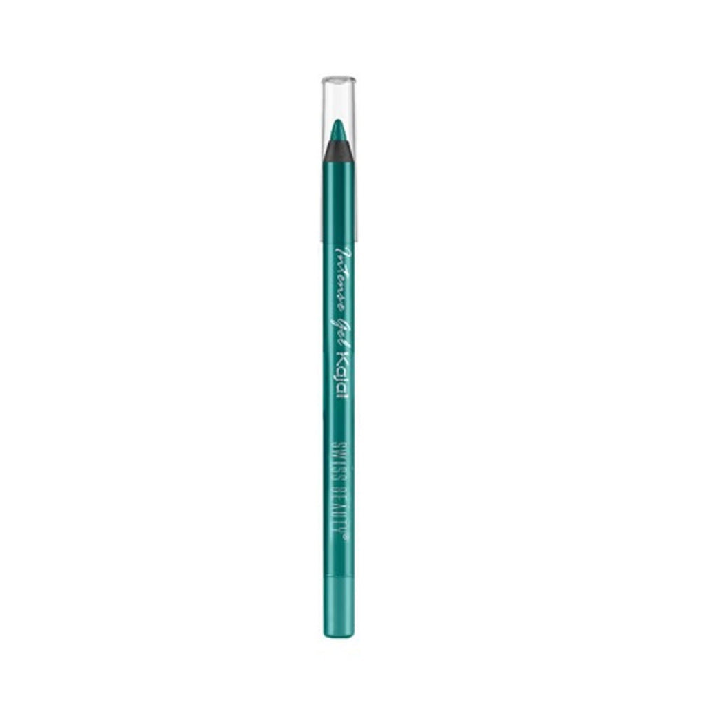Swiss Beauty Intense Gel Kajal 12-Hour Stay Smudge-Proof with Sharpener - 8904325004441_11turquoise - Distacart