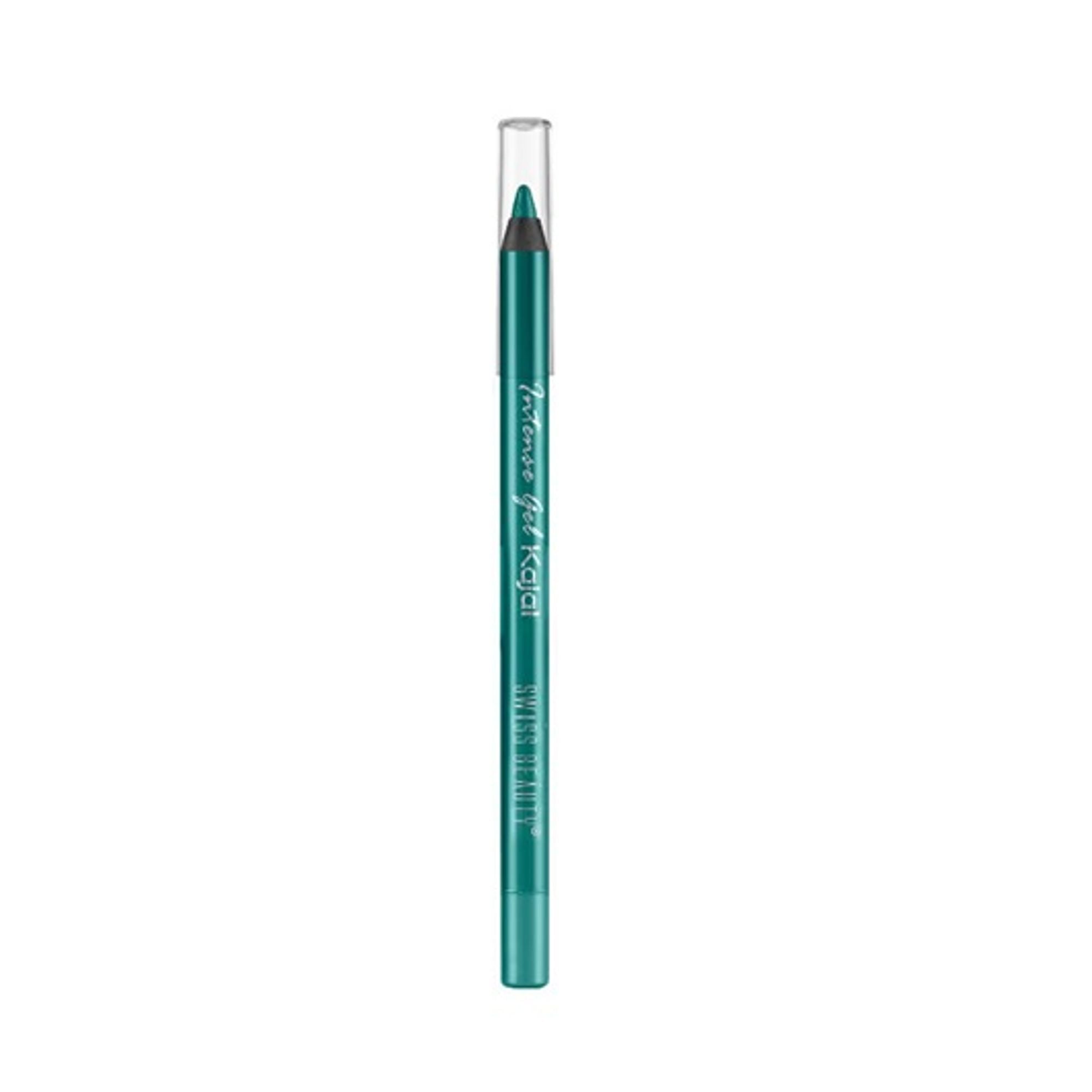 Swiss Beauty Intense Gel Kajal 12-Hour Stay Smudge-Proof with Sharpener - 8904325004441_11turquoise - Distacart