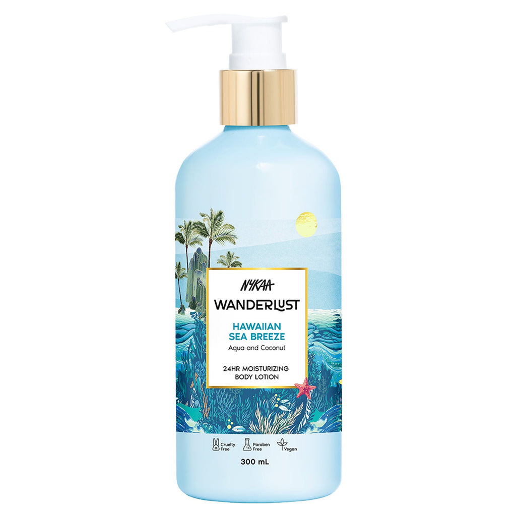 Wanderlust Moisturizing Body Lotion - Hawaiian Sea Breeze