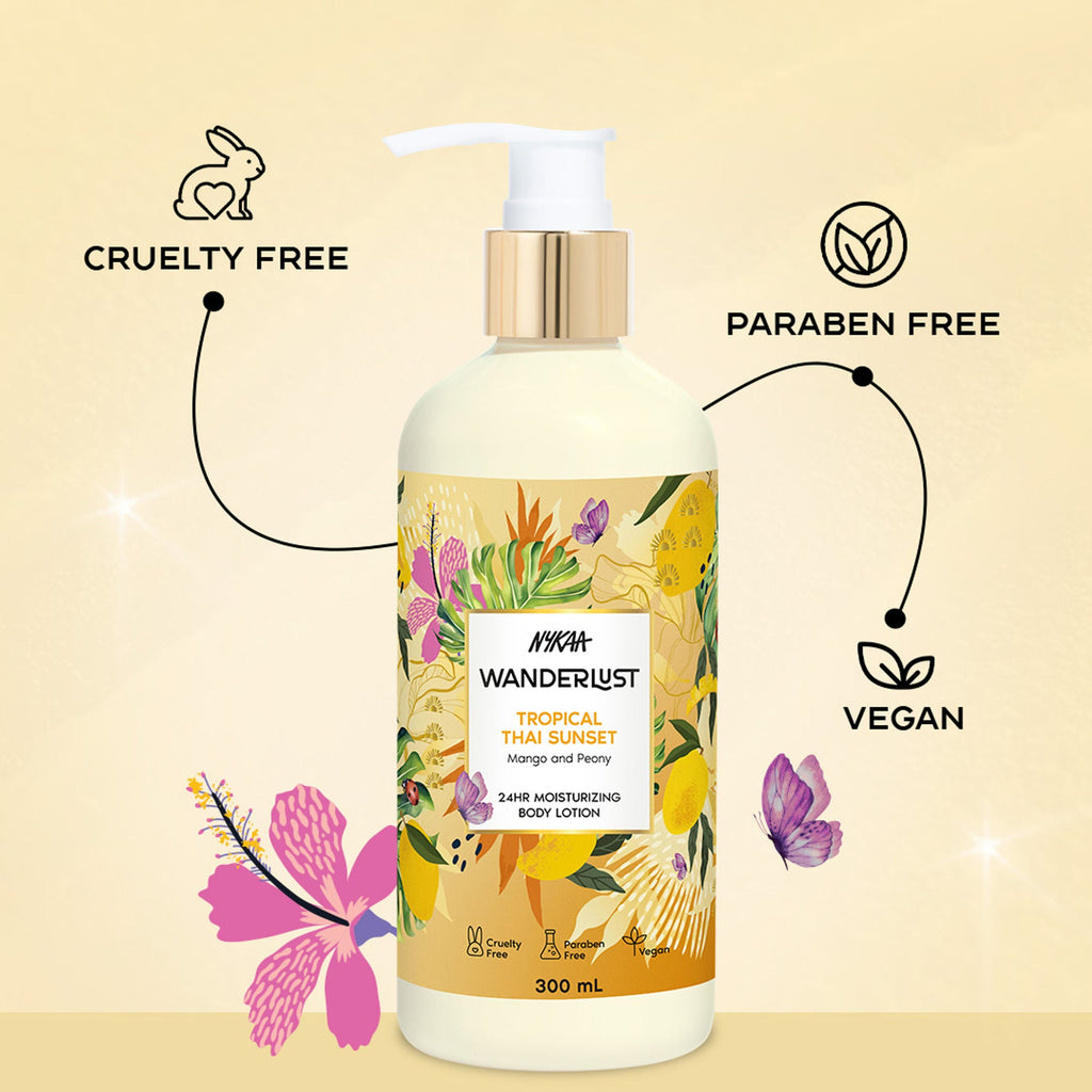 Wanderlust Moisturizing Body Lotion - Tropical Thai Sunset
