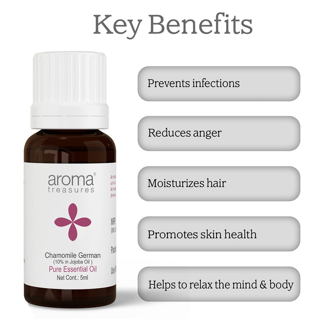 Aroma Treasures Chamomile German Pure Essential Oil