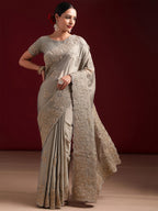 kasee Embellished Embroidered Pure Silk Saree