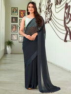 Tikhi Imli Georgette Ready to Wear Saree - Distacart