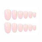 shills professional reusable press on nails oval spn527