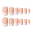 shills professional reusable press on nails french square spn724