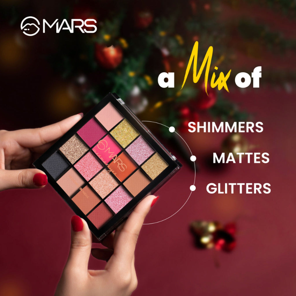 MARS Cosmetics Mesmereyes Eyeshadow Palette - 3 - Distacart