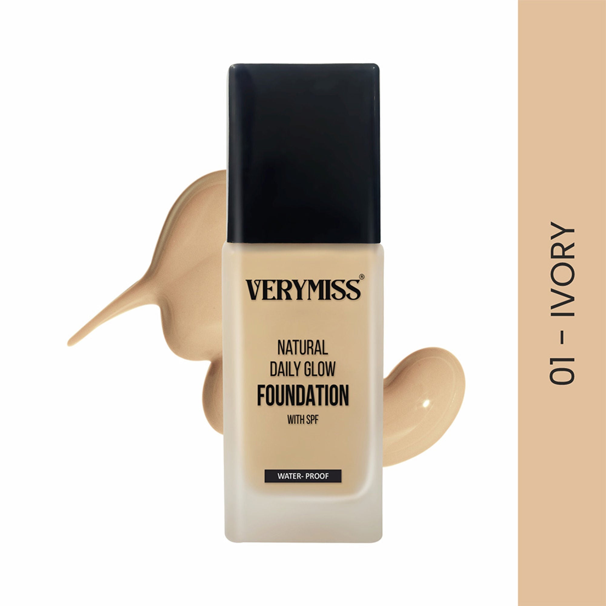 VERYMISS Natural Glow Daily Wear Foundation - 01 Ivory