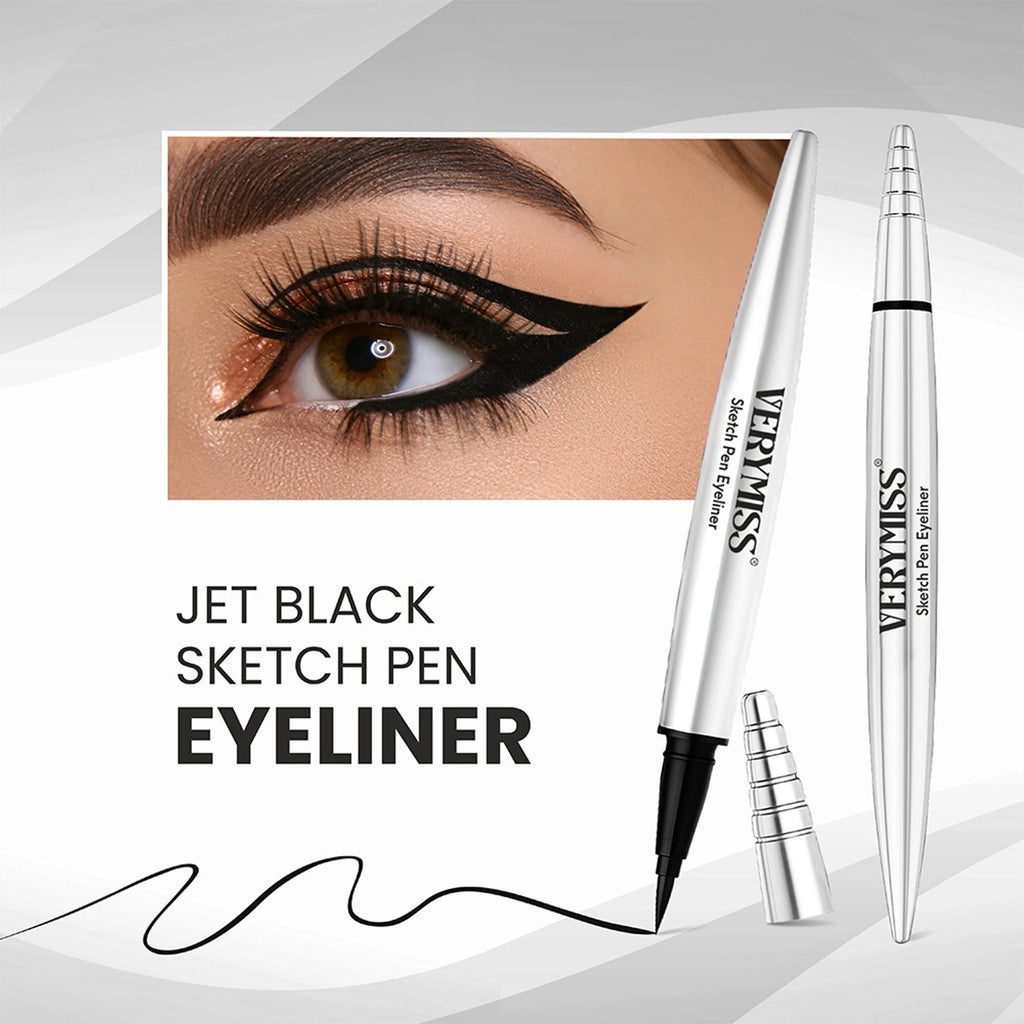 VERYMISS Jet Black Sketch Pen Eyeliner
