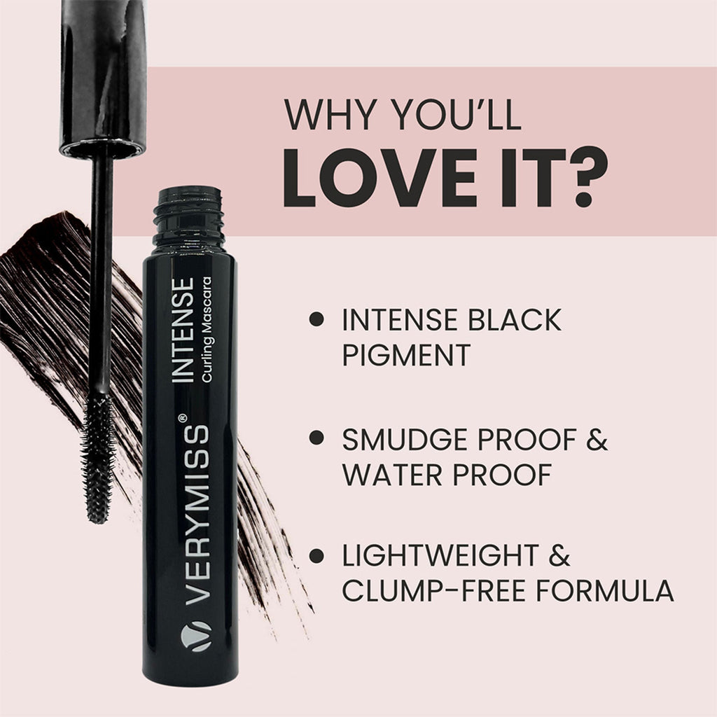 VERYMISS Waterproof Pen Eyeliner + Mascara Combo Set
