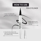 VERYMISS Waterproof Pen Eyeliner + Mascara Combo Set