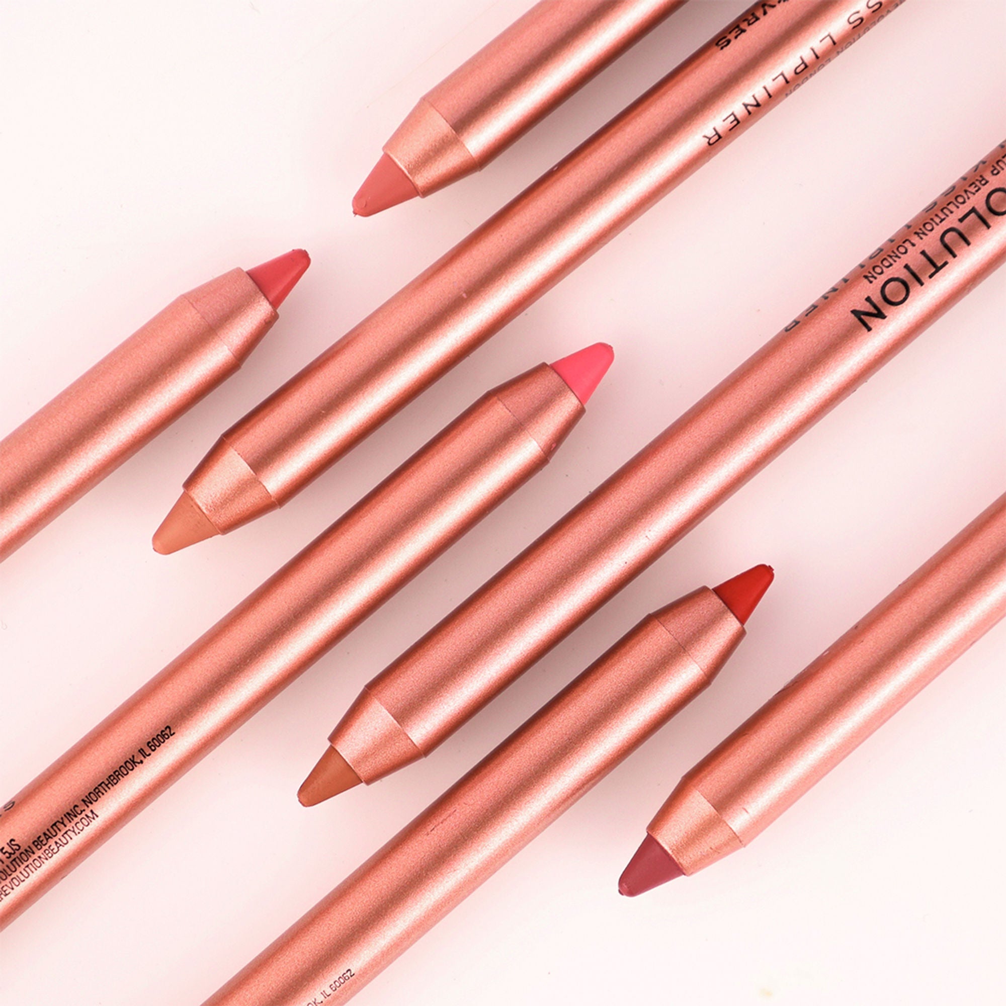 Makeup Revolution Satin Kiss Lip Liner - Fling Deep Nude - Distacart