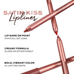 Makeup Revolution Satin Kiss Lip Liner - Fling Deep Nude - Distacart