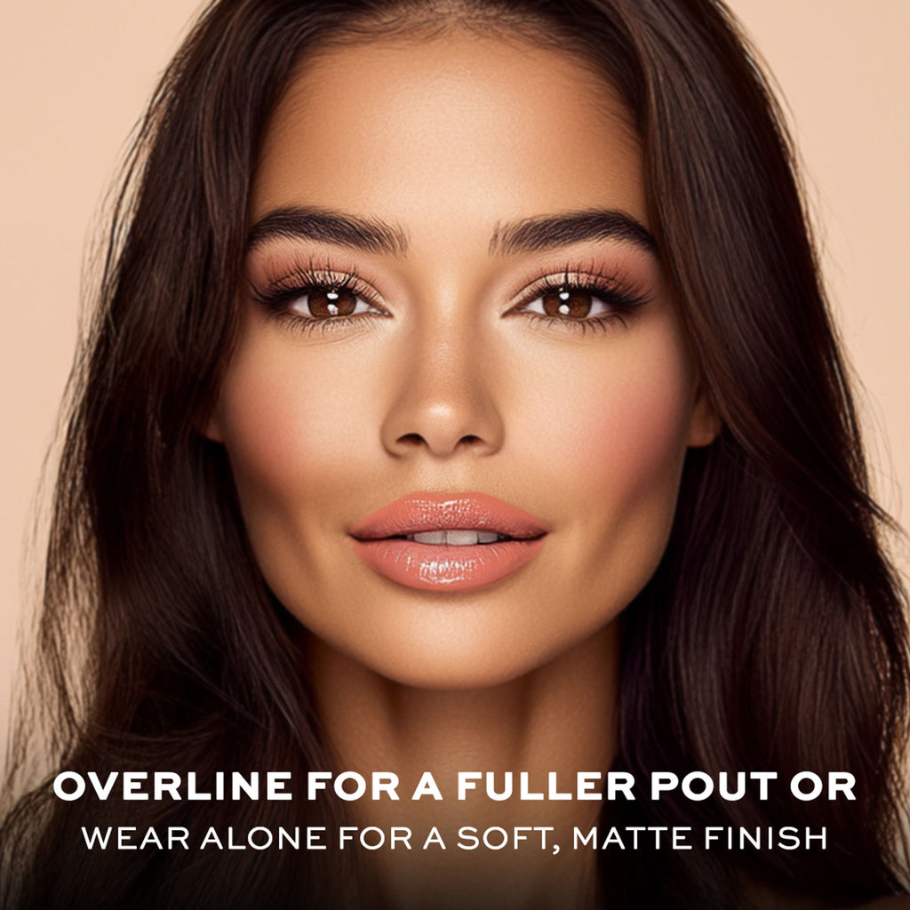 Makeup Revolution Satin Kiss Lip Liner - Fling Deep Nude - Distacart