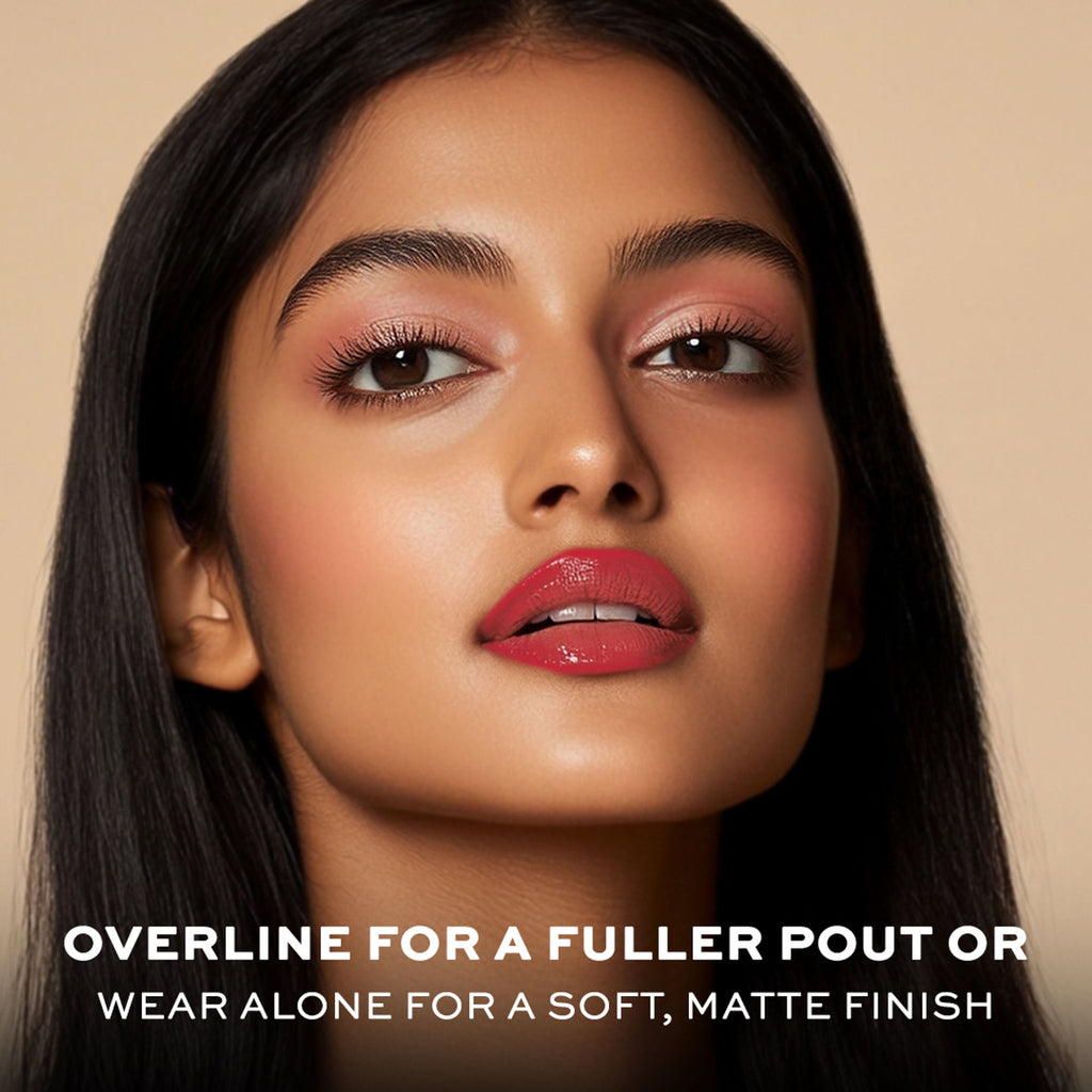 Makeup Revolution Satin Kiss Lip Liner - Ruby Red