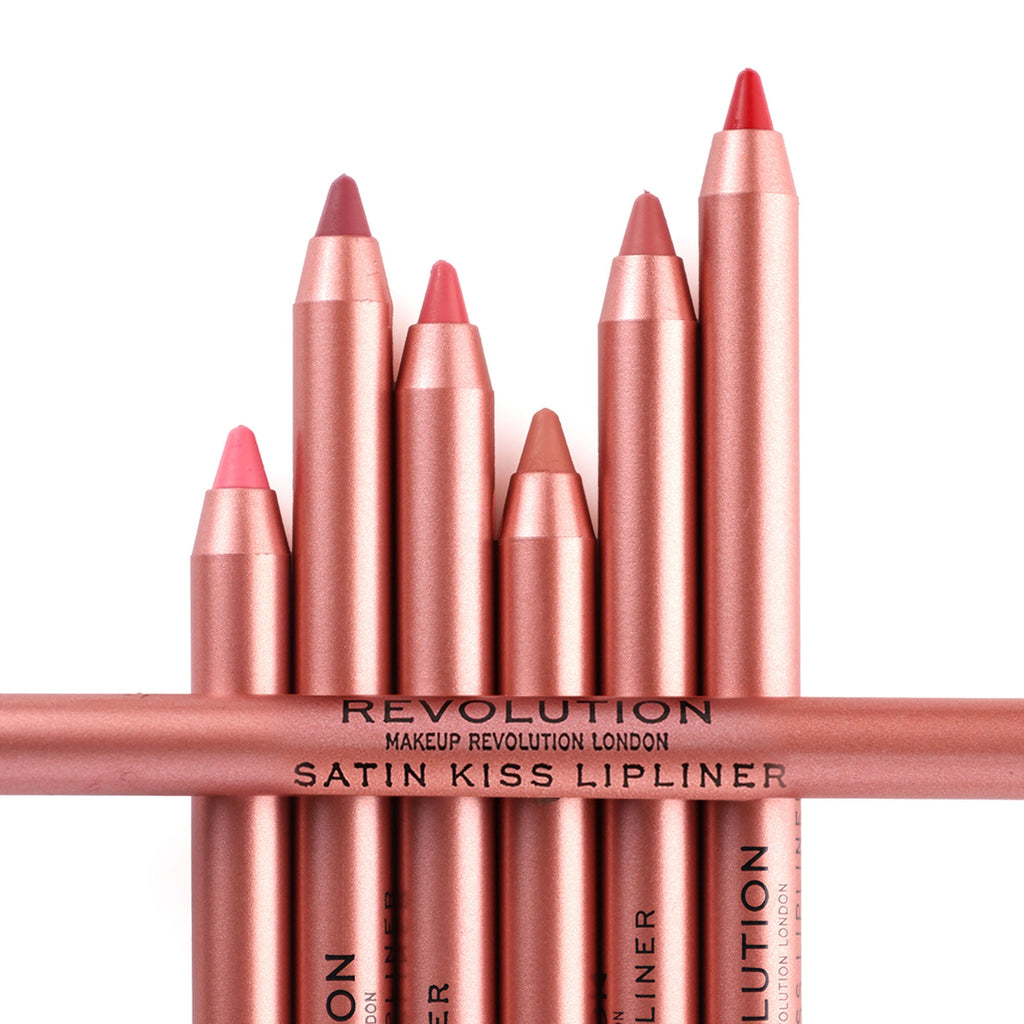 Makeup Revolution Satin Kiss Lip Liner - Ruby Red