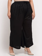 TAG 7 Women Mid Rise Ethnic Palazzos