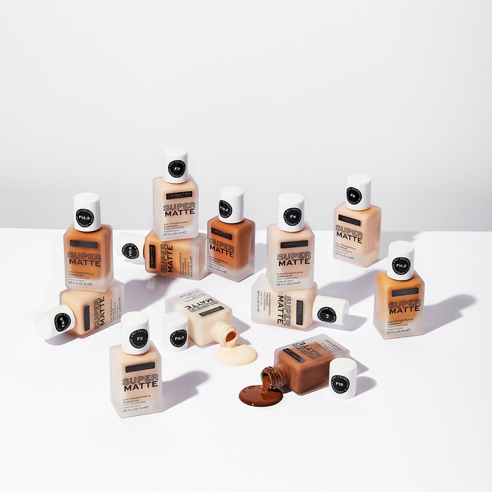Makeup Revolution Relove Supermatte Foundation - F4 - Distacart