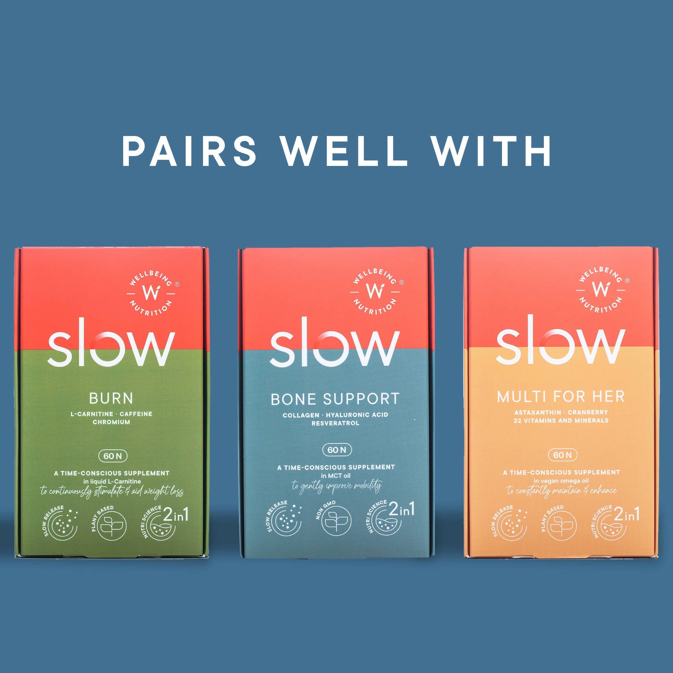 Wellbeing Nutrition Slow | Gut Health Capsules - Distacart