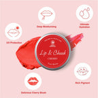 Korus Essential Cherry Lip & Cheek Tint Balm - Distacart