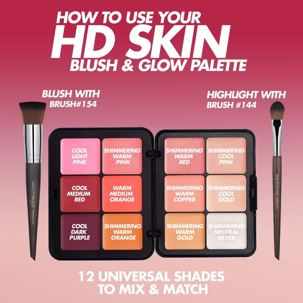 MAKE UP FOR EVER HD Skin Blush & Glow Palet