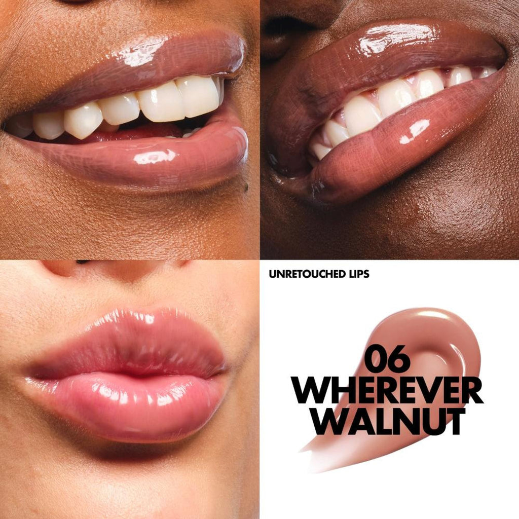 MAKE UP FOR EVER Super Boost Lip Gloss - 06 Wherever Walnut