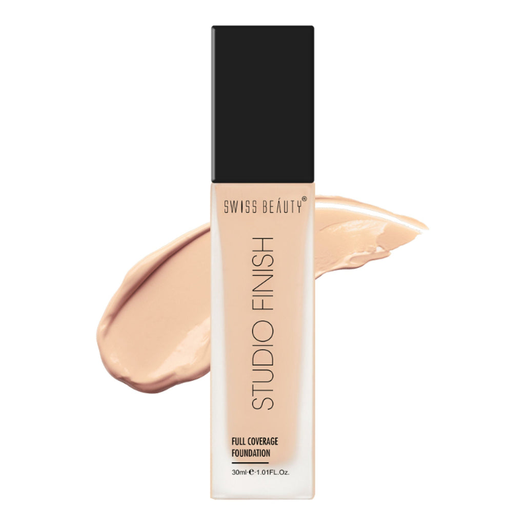 Swiss Beauty Studio Finish Full Coverage Foundation - Ivory Rose