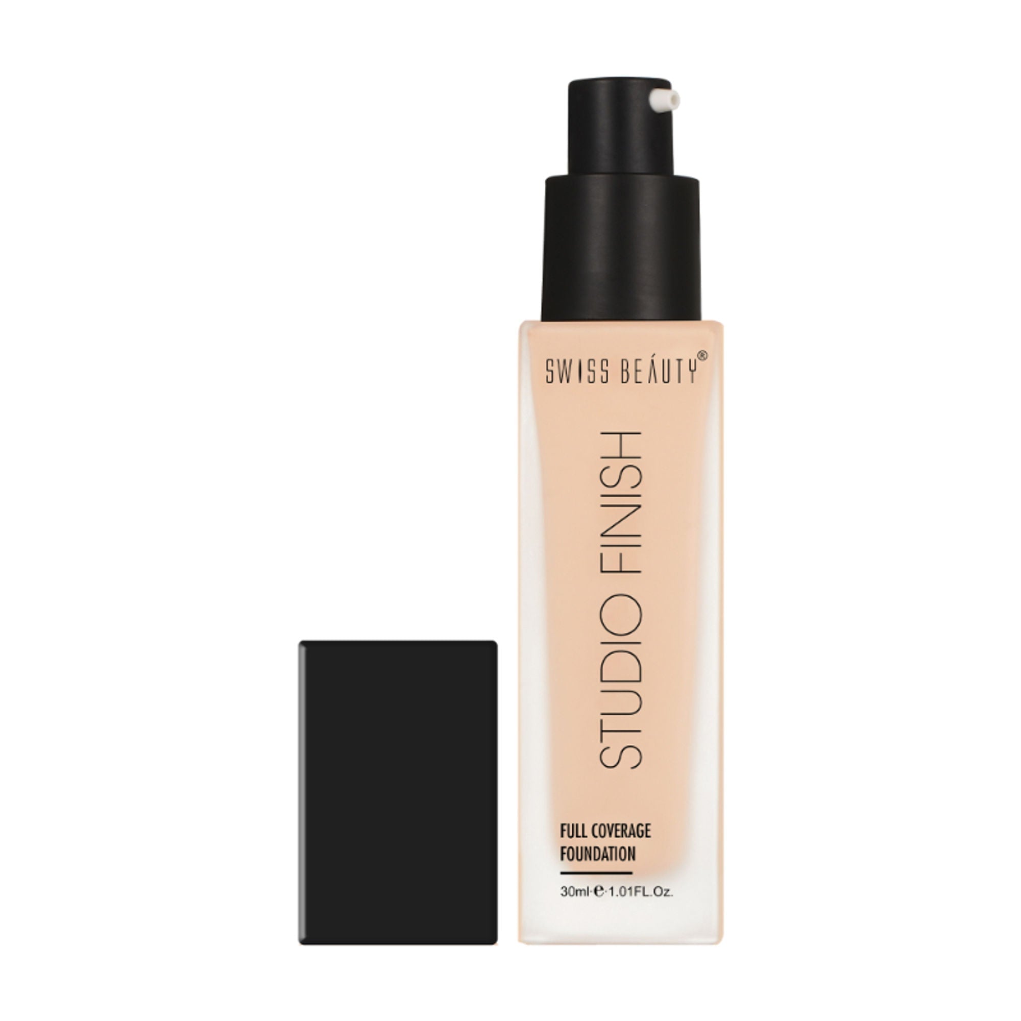 Swiss Beauty Studio Finish Full Coverage Foundation - Ivory Rose - Distacart