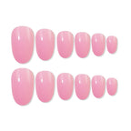 shills professional reusable press on nails oval spn549