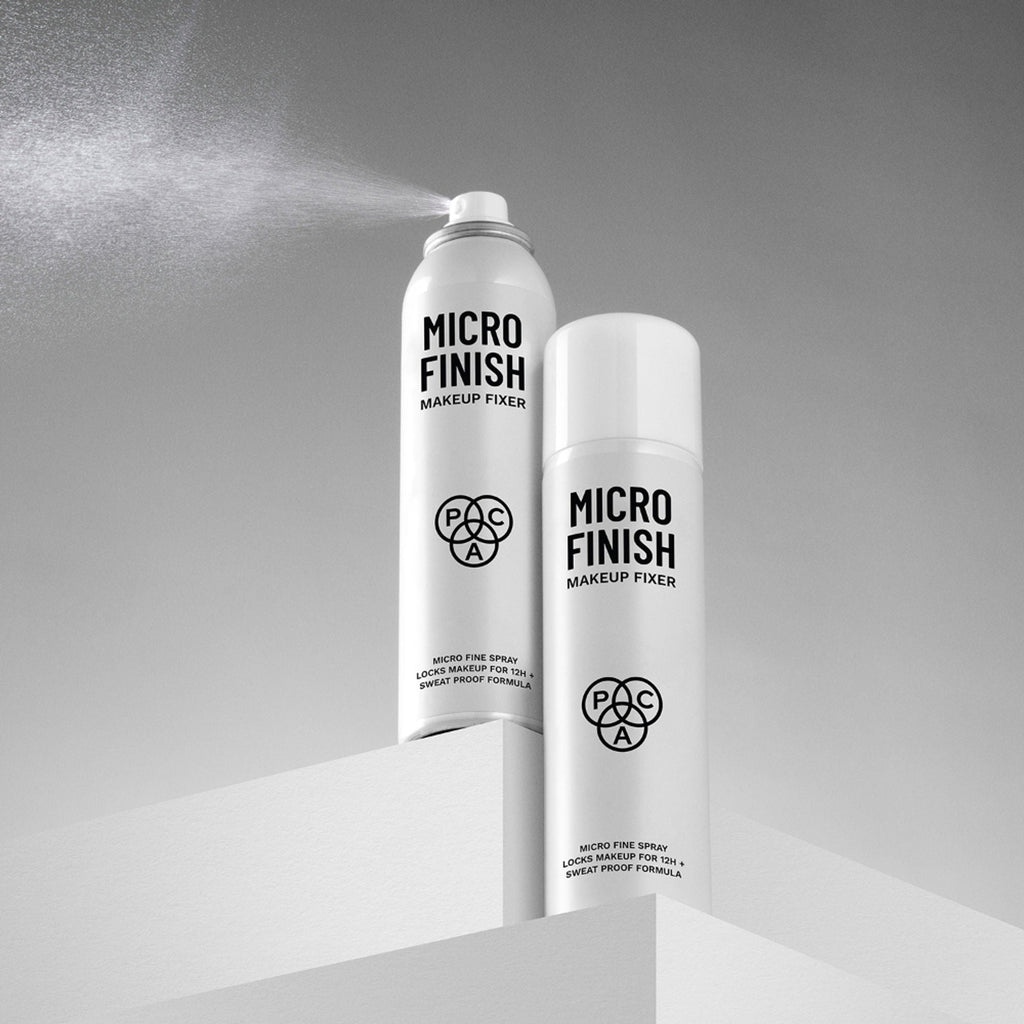 PAC Studio Micro Finish Makeup Fixer Spray - Quick Drying Microfine Mist, Longlasting Sweatproof Formula