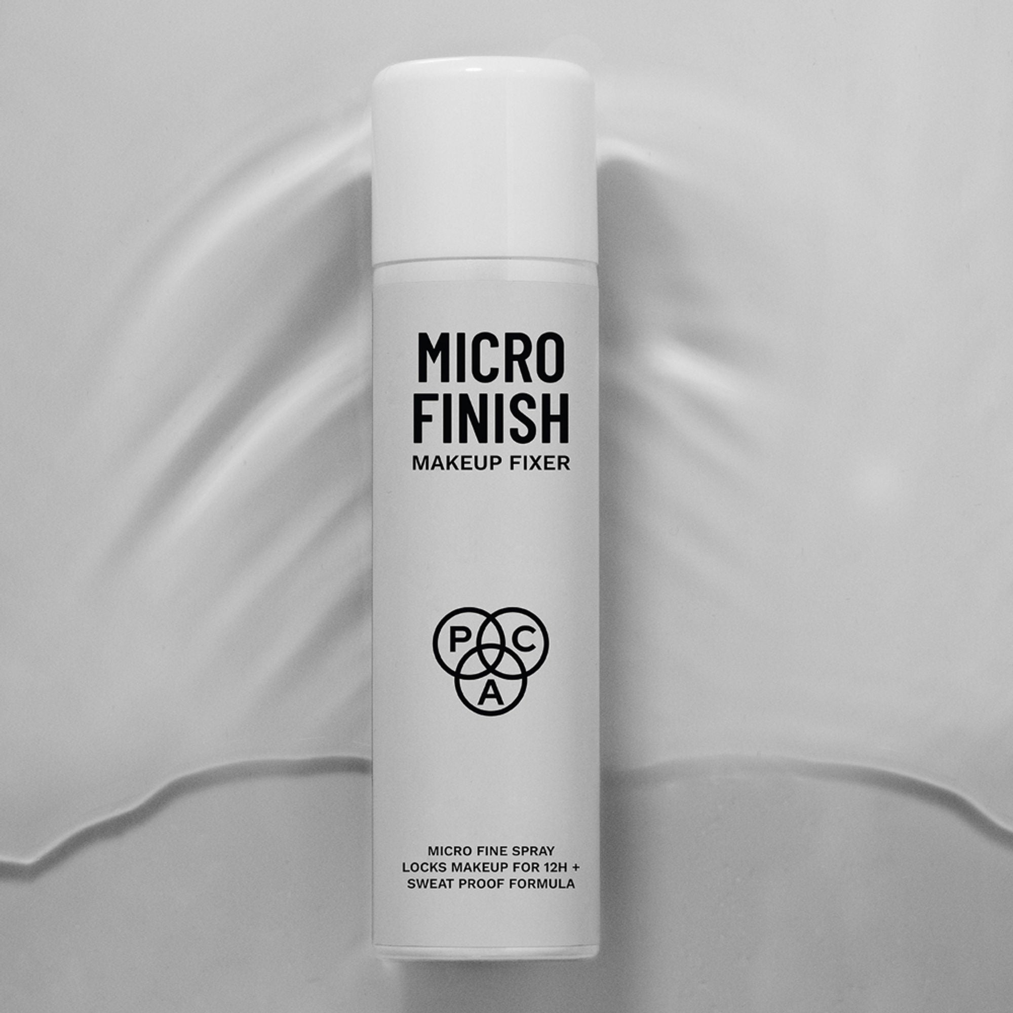 PAC Studio Micro Finish Makeup Fixer Spray - Quick Drying Microfine Mist, Longlasting Sweatproof Formula