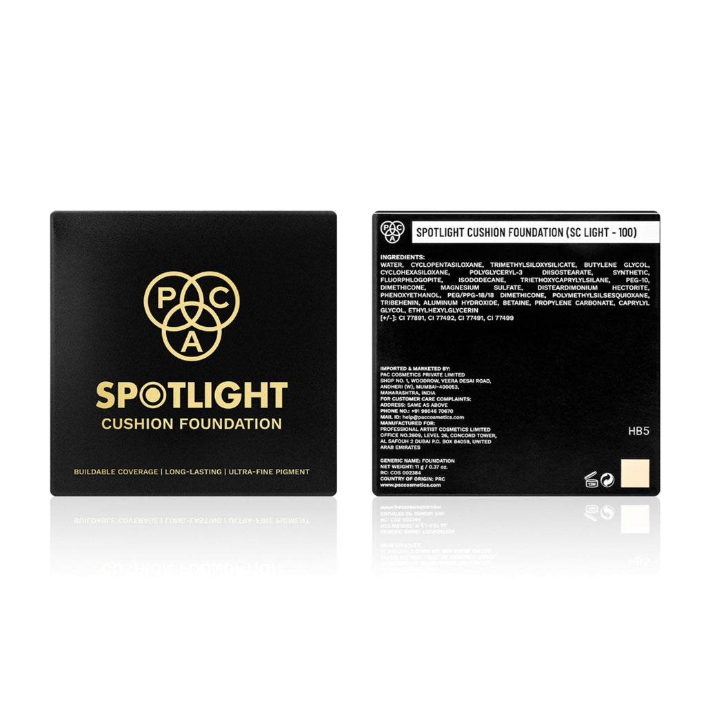 PAC Studio Spotlight Cushion Foundation - Sc Light 100