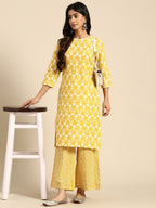 All About You Printed Kurta with Palazzos