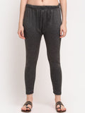 TAG 7 Women Grey Ankle-Length Leggings