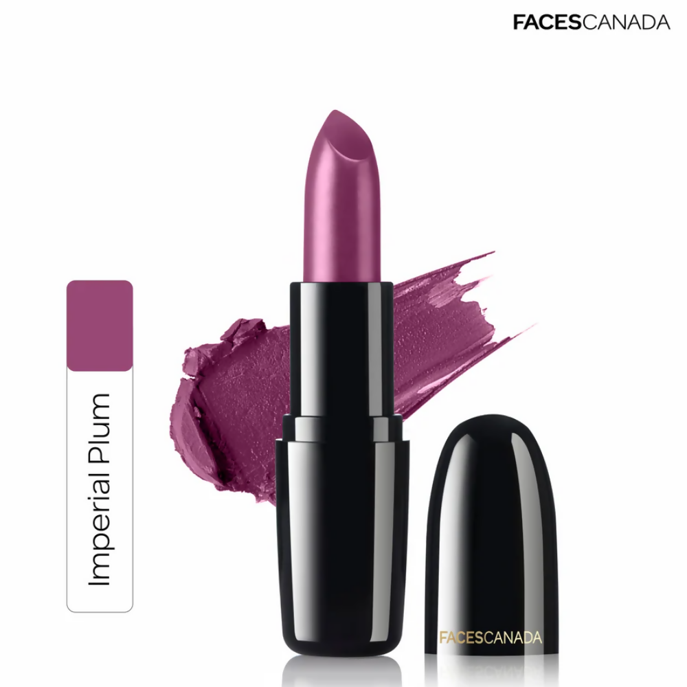 Faces Canada Creme Finish Lipstick - Imperial Plum 23 - Distacart