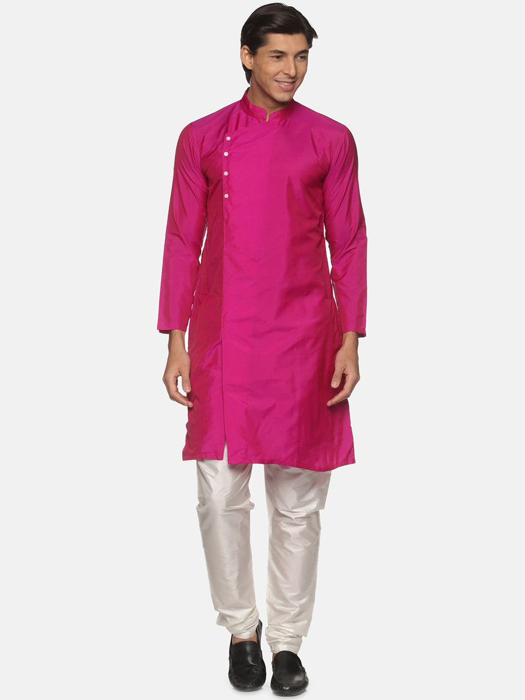 Sethukrishna Men Rose Kurta with Pyjamas - Distacart