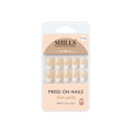 shills professional reusable press on nails french oval spn713