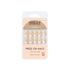 shills professional reusable press on nails french oval spn713