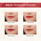 Nourish Mantra Liquid Lipstick Creamy Matte with SPF / Water Proof, Smudge Proof Shade-Berry Dhamaka