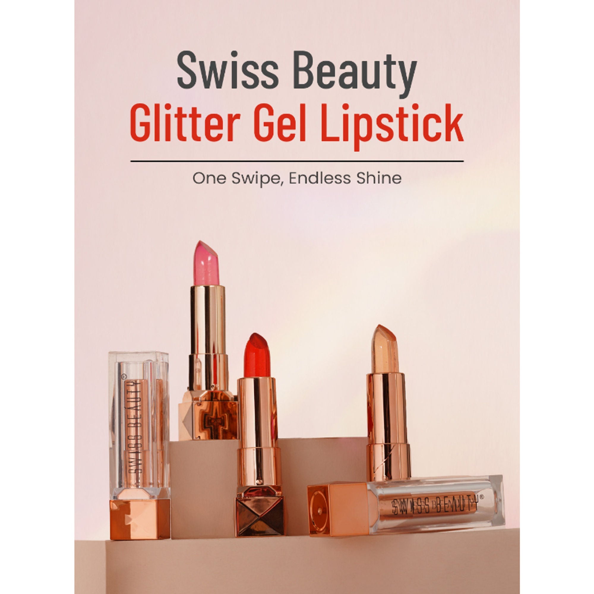 Swiss Beauty Gel Lipstick - 02 - Distacart