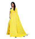 Vamika Yellow Georgette Seqence Saree (Riva Yellow)