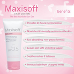 Maxisoft Baby Lotion For Moisturizing Soft & Dry Skin For Kids