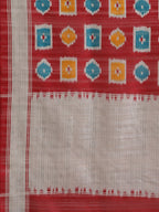 Saree Mall Maroon & Blue Printed Bhagalpuri Saree - Distacart