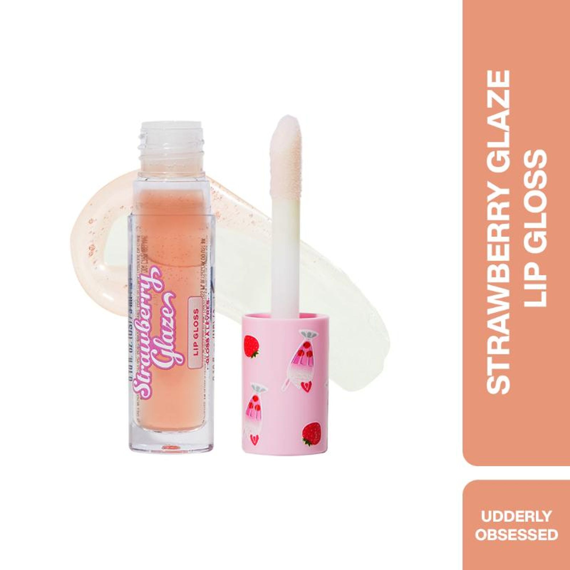 Makeup Revolution Strawberry Glaze Lip Gloss - Udderly Obsessed