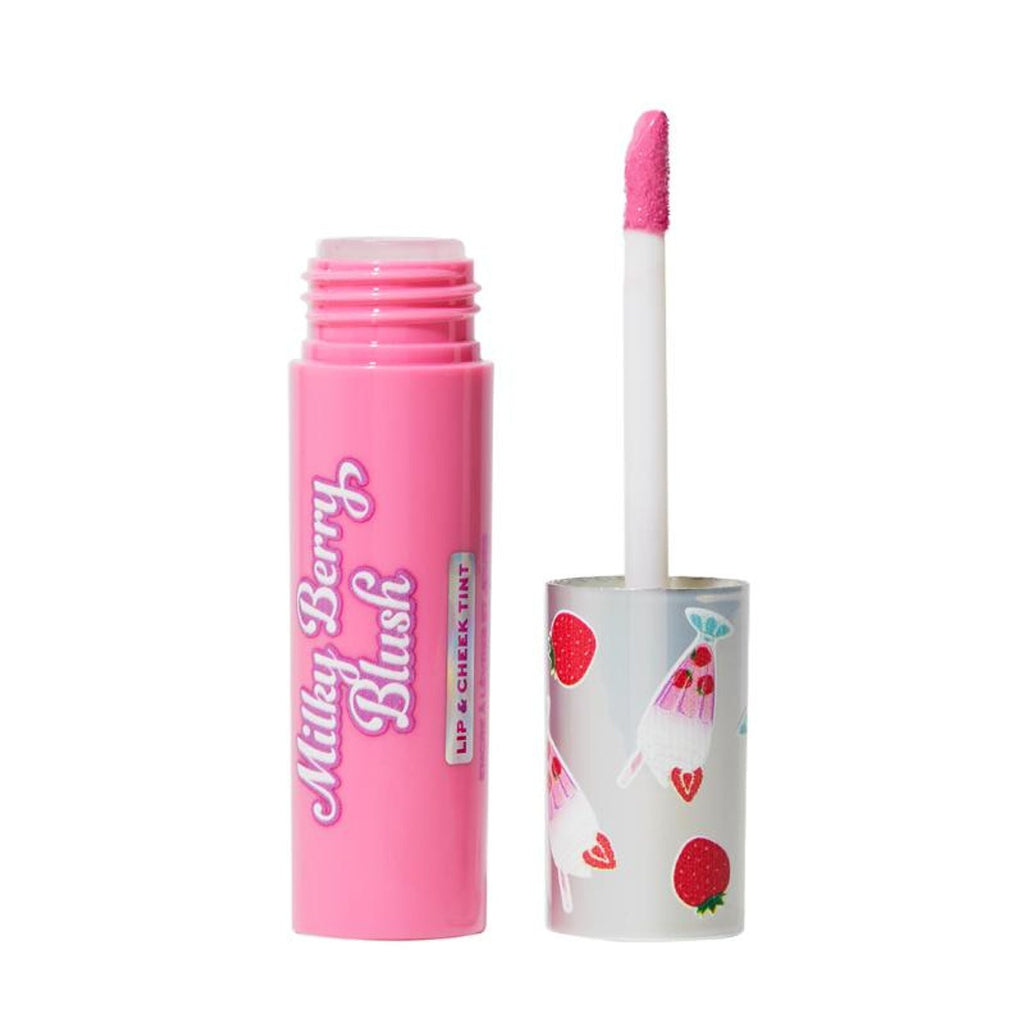 Makeup Revolution Milkshake Lip + Cheek Tint - Strawberry Shake - Distacart
