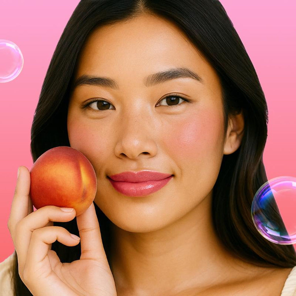 Makeup Revolution Bubble Tea Milky Blush + Lip Tint - Poppin' Peach - Distacart